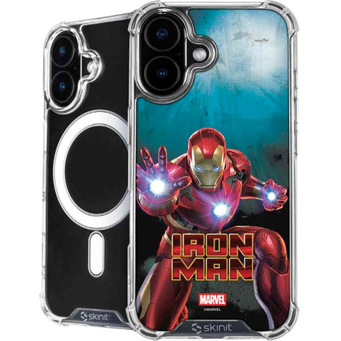 Marvel Iron Man Repulsor Blast iPhone 17 MagSafe Case