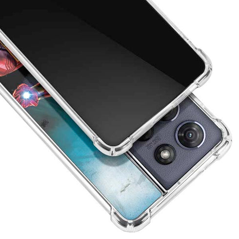 Marvel Iron Man Repulsor Blast Moto G Play 5G (2025) Clear Case