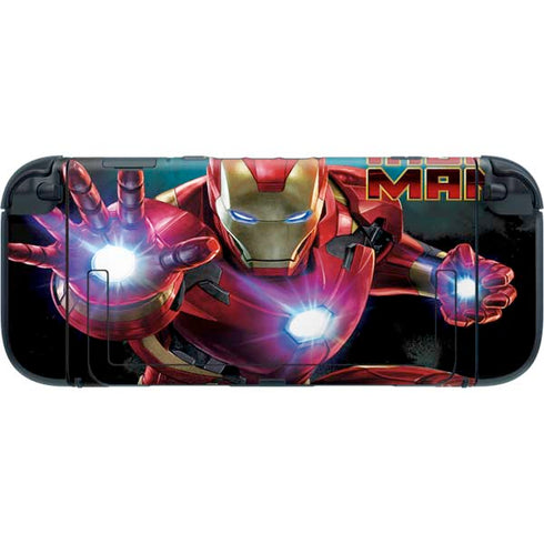 Marvel Iron Man Repulsor Blast Nintendo Switch 2 (2025) with Joy-Con Skin