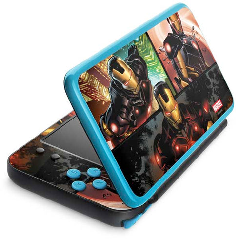 Marvel Iron Man Three Panel Nintendo Skins