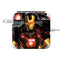Marvel Iron Man Three Panel 85W Power Adapter (15 and 17 inch MacBook Pro Charger) Skin