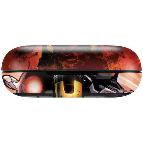 Marvel Iron Man Three Panel Amazon Echo Buds Skin