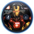 Marvel Iron Man Three Panel Amazon Echo Skin
