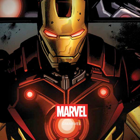 Marvel Iron Man Three Panel Amazon Echo Skin