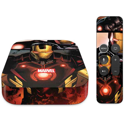 Marvel Iron Man Three Panel Apple TV Skin