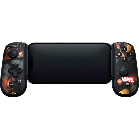 Marvel Iron Man Three Panel Backbone One for iPhone Game Controller Skin