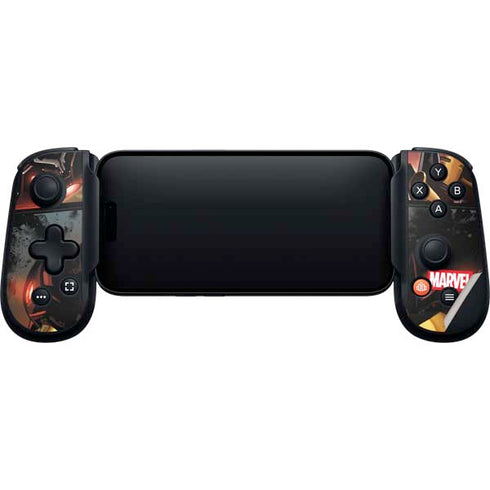 Marvel Iron Man Three Panel Backbone One for iPhone Game Controller Skin