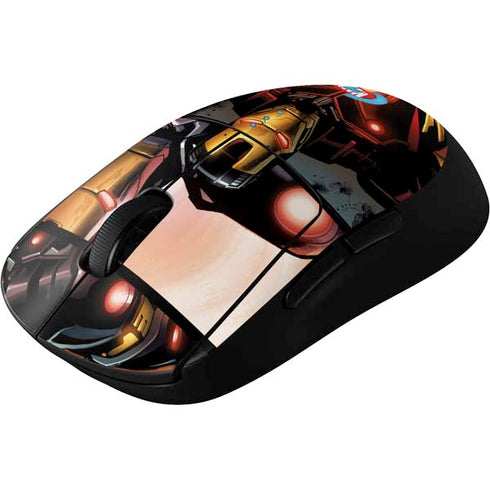 Marvel Iron Man Three Panel G Pro Wireless Gaming Mouse Skin