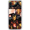 Marvel Iron Man Three Panel Galaxy A10e Clear Case