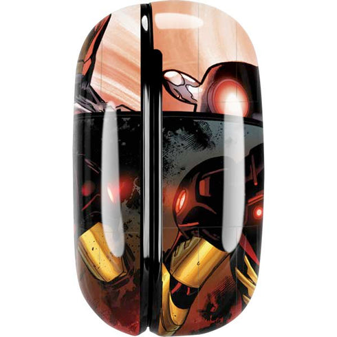 Marvel Iron Man Three Panel Galaxy Buds Pro Skin