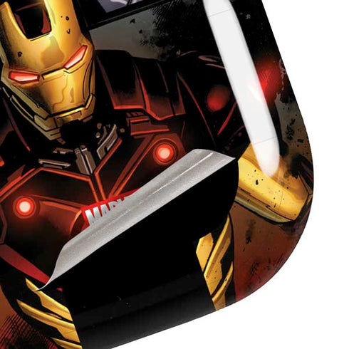 Marvel Iron Man Three Panel Galaxy Buds Pro Skin