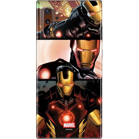 Marvel Iron Man Three Panel Galaxy Note 10 Plus Skin