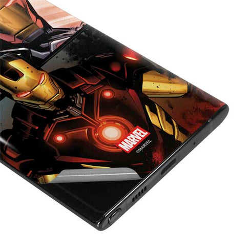 Marvel Iron Man Three Panel Galaxy Note 10 Plus Skin