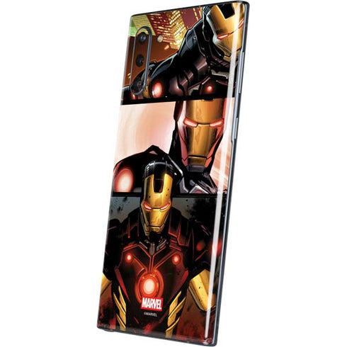 Marvel Iron Man Three Panel Galaxy Note 10 Skin