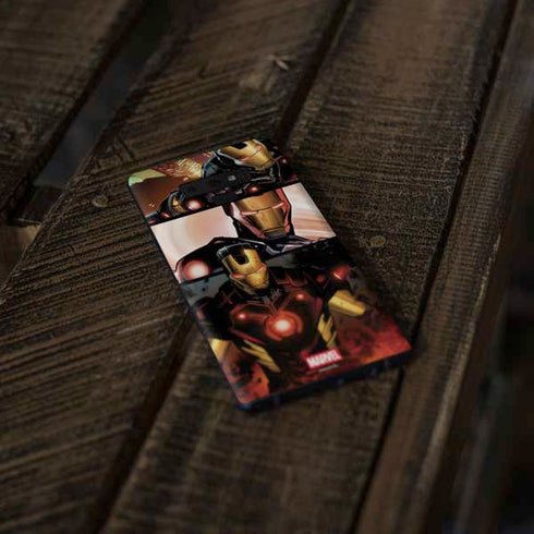 Marvel Iron Man Three Panel Galaxy Note 9 Skin