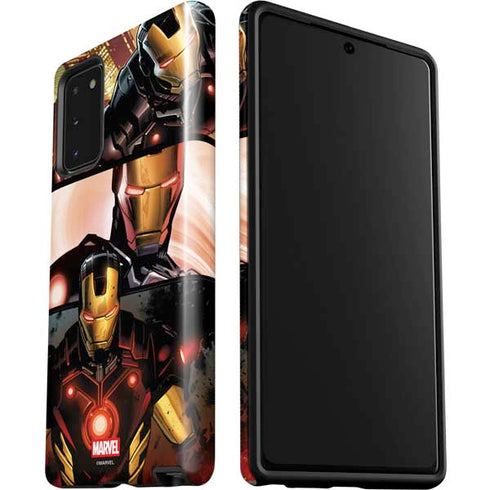 Marvel Iron Man Three Panel Galaxy Note20 5G Pro Case