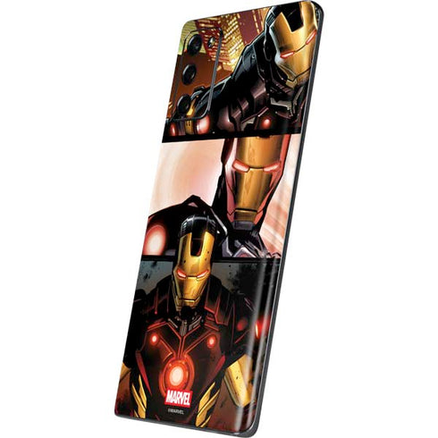 Marvel Iron Man Three Panel Galaxy Note20 5G Skin