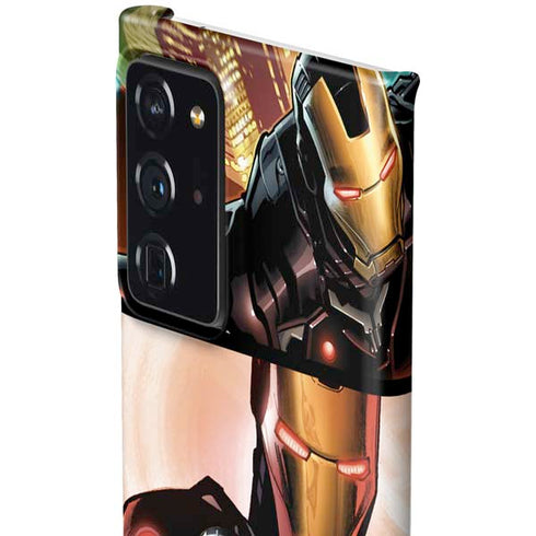 Marvel Iron Man Three Panel Galaxy Note20 Ultra 5G Lite Case