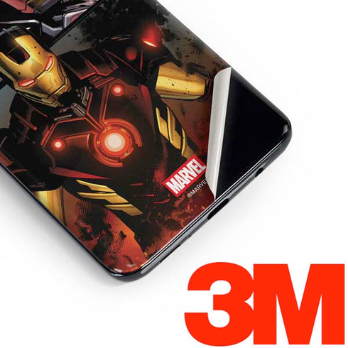 Marvel Iron Man Three Panel Galaxy S10 Skin