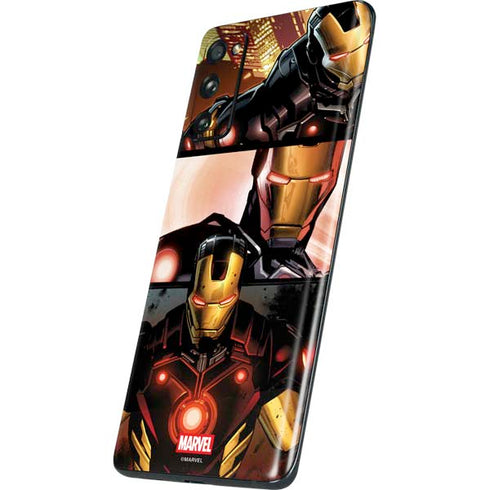 Marvel Iron Man Three Panel Galaxy S20 Fan Edition Skin