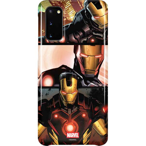 Marvel Iron Man Three Panel Galaxy S20 Lite Case