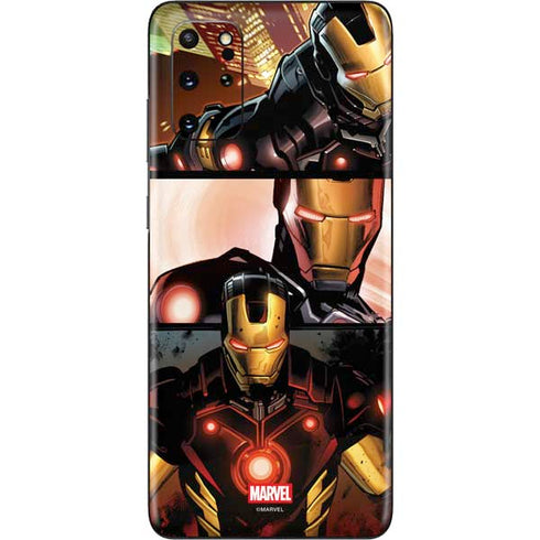 Marvel Iron Man Three Panel Galaxy S20 Plus Skin
