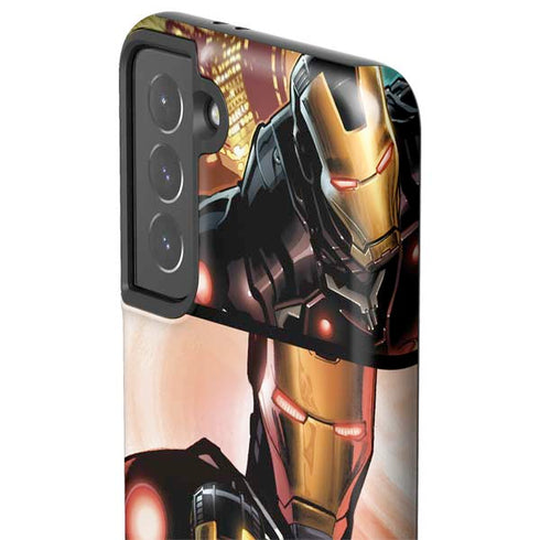 Marvel Iron Man Three Panel Galaxy S21 5G Pro Case