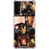 Marvel Iron Man Three Panel Galaxy S21 FE Clear Case
