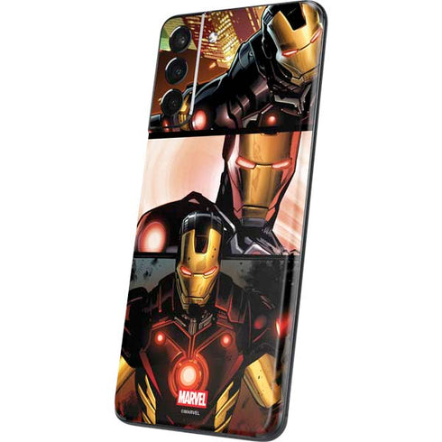 Marvel Iron Man Three Panel Galaxy S21 Plus 5G Skin