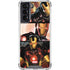 Marvel Iron Man Three Panel Galaxy S22 Clear Case
