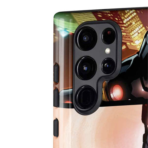 Marvel Iron Man Three Panel Galaxy S22 Ultra Pro Case