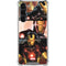 Marvel Iron Man Three Panel Galaxy S23 FE Clear Case