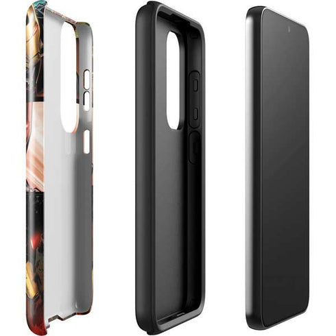 Marvel Iron Man Three Panel Galaxy S23 Pro Case