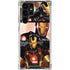 Marvel Iron Man Three Panel Galaxy S23 Ultra Clear Case