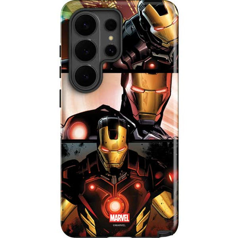 Marvel Iron Man Three Panel Galaxy S26 Ultra Impact Case