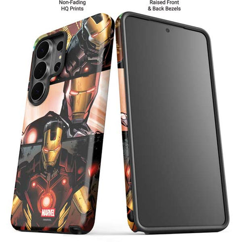 Marvel Iron Man Three Panel Galaxy S26 Ultra Impact Case