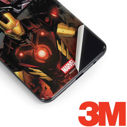 Marvel Iron Man Three Panel Galaxy S9 Skin