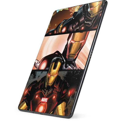 Marvel Iron Man Three Panel Samsung Galaxy Tab Skin