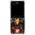 Marvel Iron Man Three Panel Galaxy Z Flip5 5G Clear Case