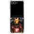 Marvel Iron Man Three Panel Galaxy Z Flip7 Clear Case