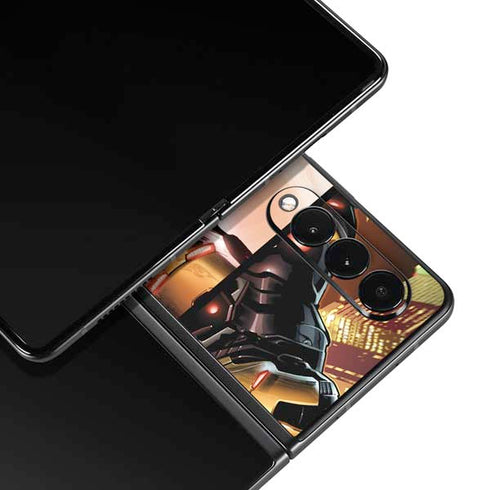 Marvel Iron Man Three Panel Galaxy Z Fold3 5G Skin