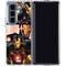Marvel Iron Man Three Panel Galaxy Z Fold5 5G Clear Case