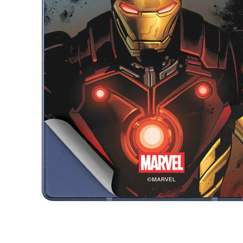 Marvel Iron Man Three Panel Galaxy Z Fold6 Skin