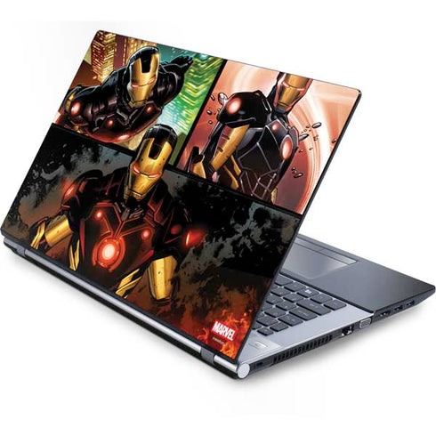 Marvel Iron Man Three Panel Generic Laptop Skin