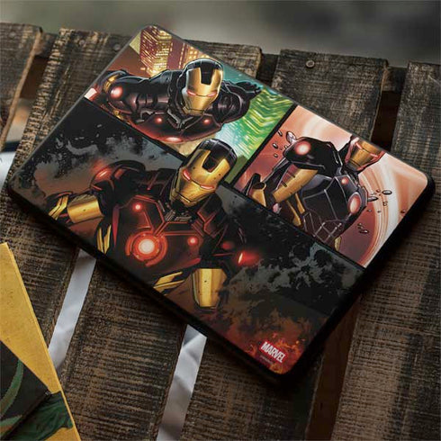 Marvel Iron Man Three Panel Google Pixelbook Go Skin