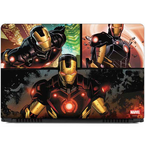 Marvel Iron Man Three Panel Dell Inspiron Skin