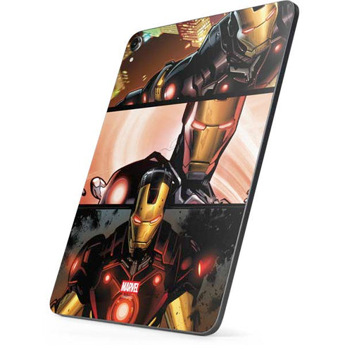 Marvel Iron Man Three Panel Apple iPad Pro Skin