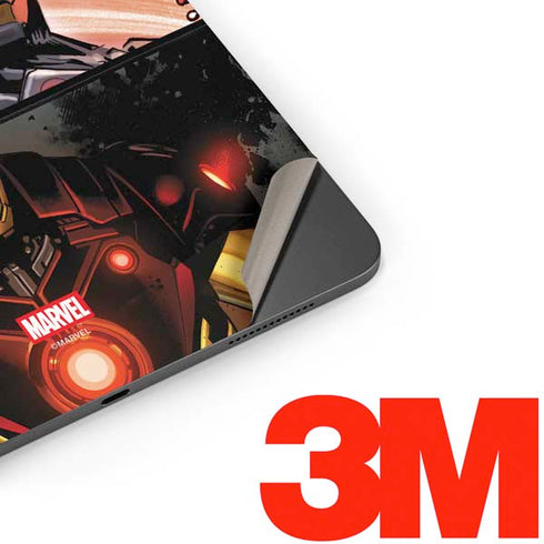 Marvel Iron Man Three Panel Apple iPad Pro Skin