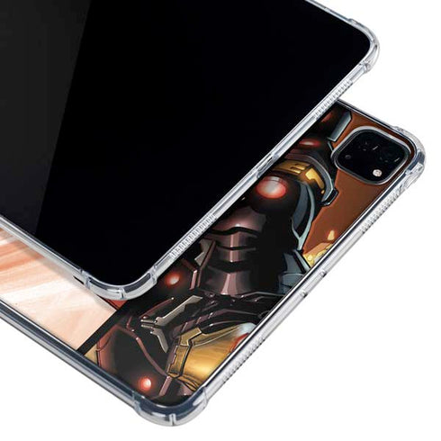Marvel Iron Man Three Panel iPad Pro 11in (2024) Clear Case