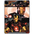 Marvel Iron Man Three Panel iPad Pro 12.9in (2020) Clear Case
